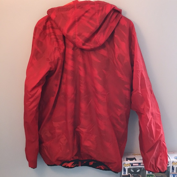 Men’s Adidas Reversible Rain Jacket - Picture 4 of 9